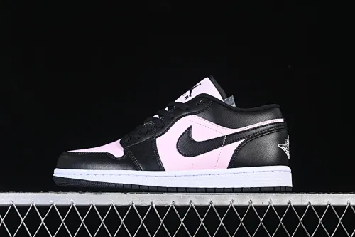 All categories Air Jordan Jordan series basketball shoes Air Jordan 1 Low Air Jordan 1 Low AJ1 Joe 1 black powder low-top cultural casual sneakers IO3394-663